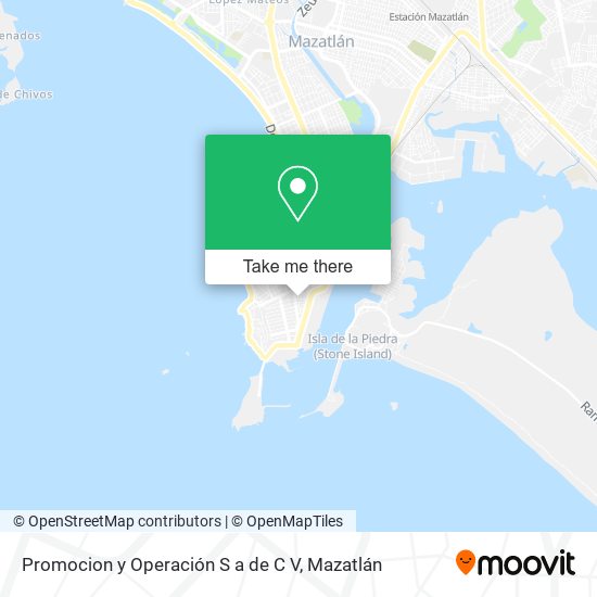 Mapa de Promocion y Operación S a de C V