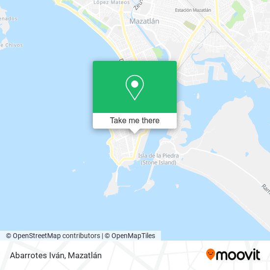 Abarrotes Iván map