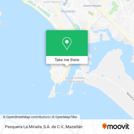 Pesquera La Mirada, S.A. de C.V. map