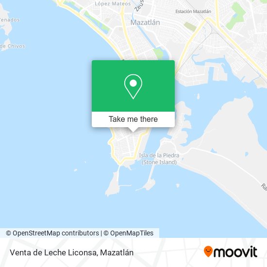 Venta de Leche Liconsa map