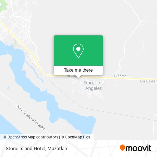 Stone Island Hotel map