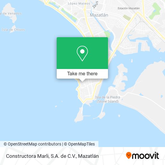Constructora Marli, S.A. de C.V. map