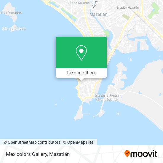 Mexicolors Gallery map