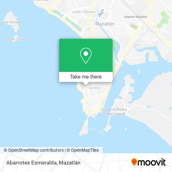 Mapa de Abarrotes Esmeralda