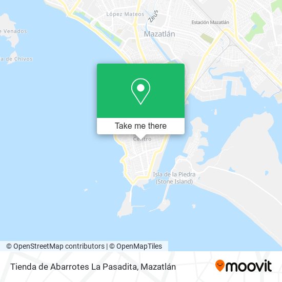 Tienda de Abarrotes La Pasadita map