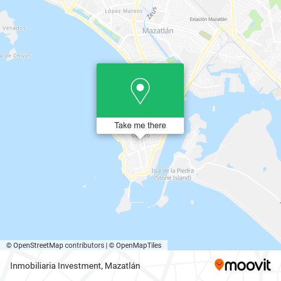 Mapa de Inmobiliaria Investment