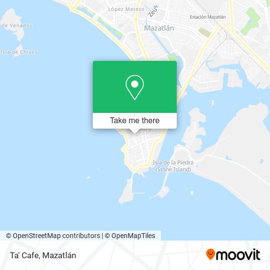 Mapa de Ta' Cafe