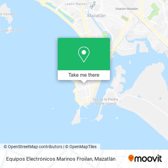 Mapa de Equipos Electrónicos Marinos Froilan