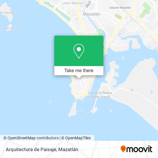 Arquitectura de Paisaje map