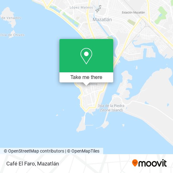 Café El Faro map