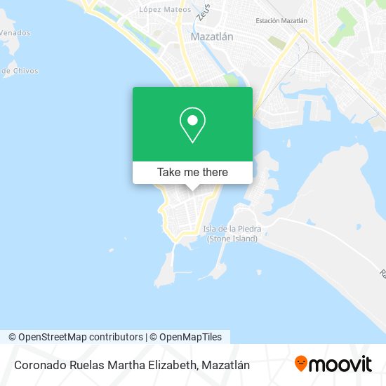 Coronado Ruelas Martha Elizabeth map