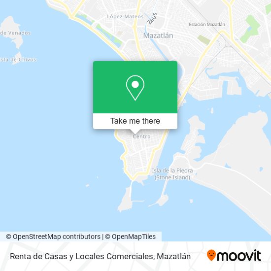 Renta de Casas y Locales Comerciales map