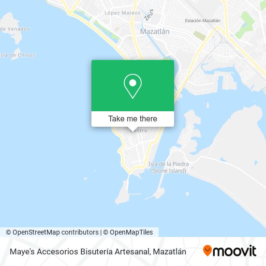 Maye's Accesorios Bisutería Artesanal map