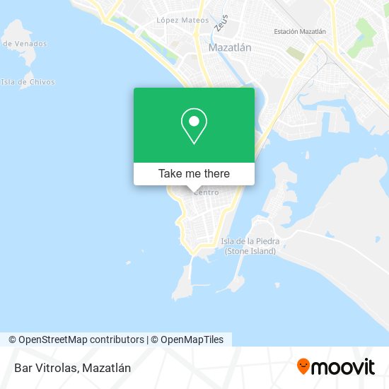 Bar Vitrolas map