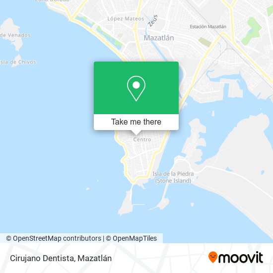 Mapa de Cirujano Dentista