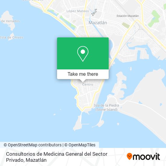 Mapa de Consultorios de Medicina General del Sector Privado