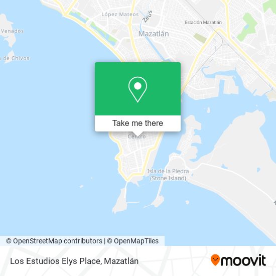 Los Estudios Elys Place map