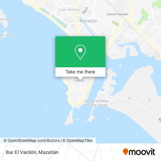 Bar El Vacilón map