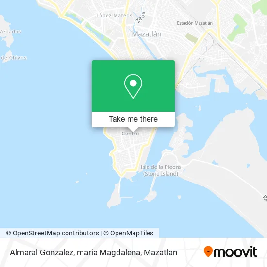 Mapa de Almaral González, maria Magdalena