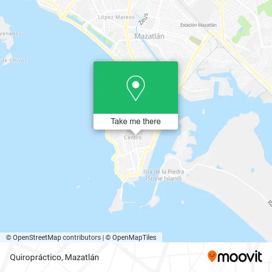 Mapa de Quiropráctico