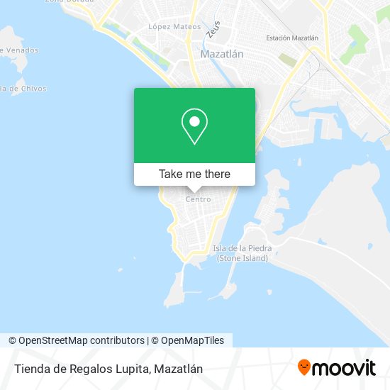 Mapa de Tienda de Regalos Lupita