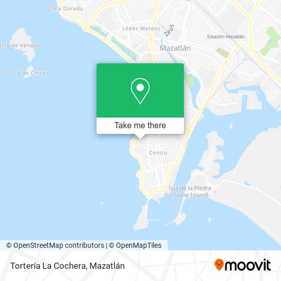 Mapa de Tortería La Cochera