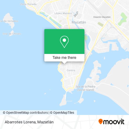 Abarrotes Lorena map