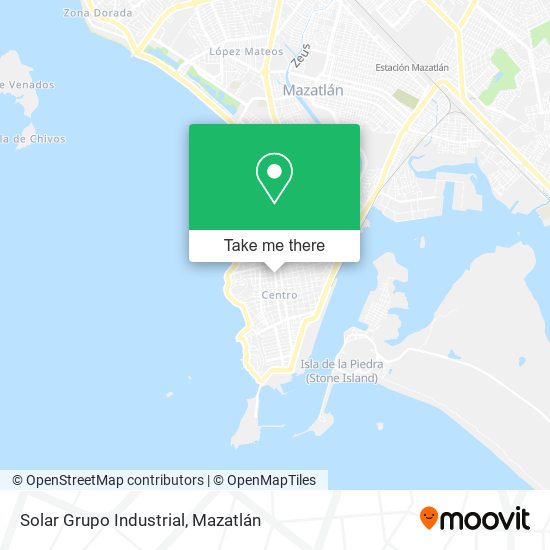 Mapa de Solar Grupo Industrial