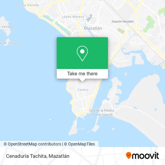 Cenaduria Tachita map
