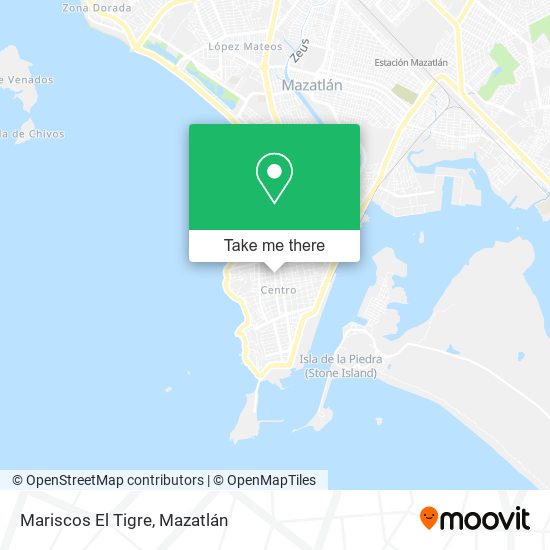 Mariscos El Tigre map