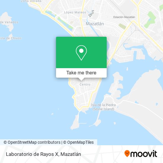 Mapa de Laboratorio de Rayos X