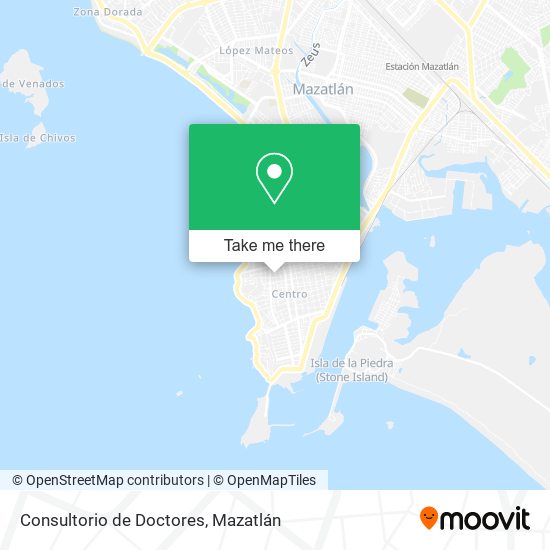 Consultorio de Doctores map
