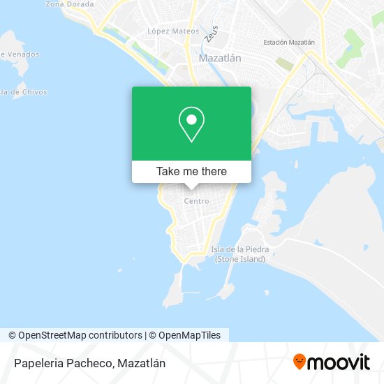 Papeleria Pacheco map