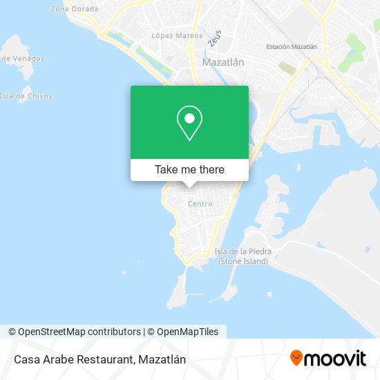 Casa Arabe Restaurant map