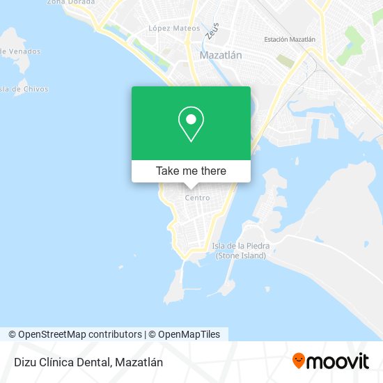 Mapa de Dizu Clínica Dental