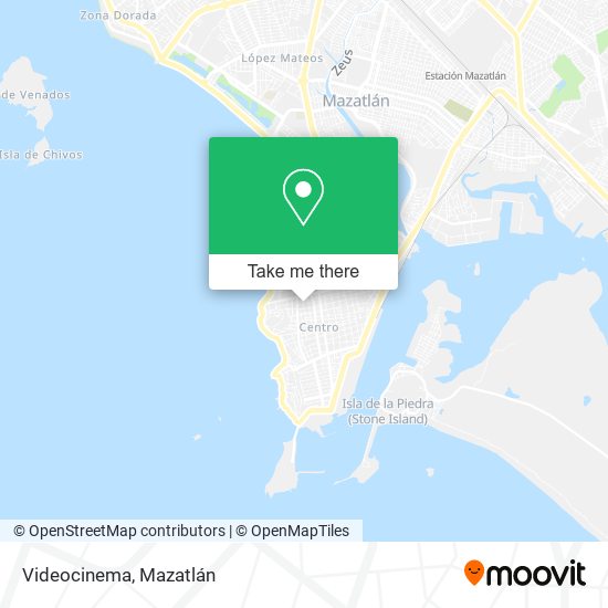 Videocinema map