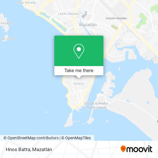 Mapa de Hnos Batta