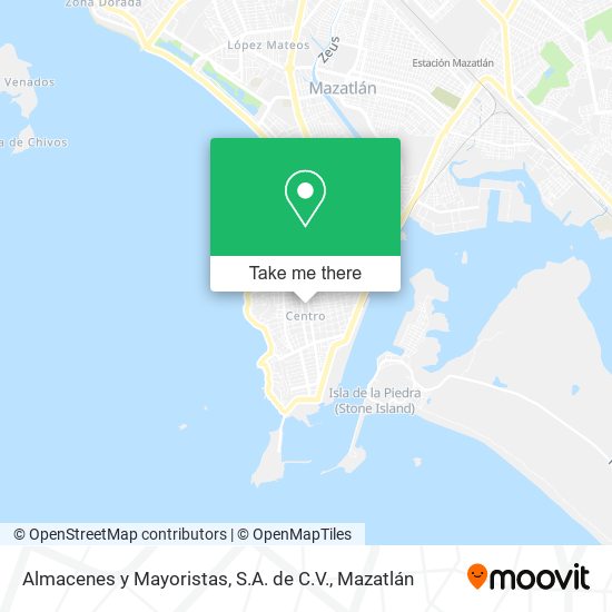 Almacenes y Mayoristas, S.A. de C.V. map