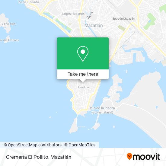 Cremeria El Pollito map