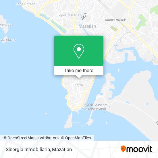Sinergia Inmobiliaria map