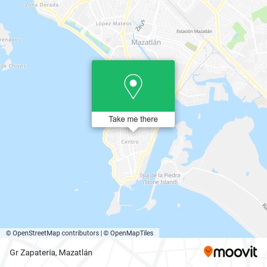 Mapa de Gr Zapatería