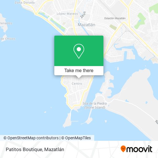 Patitos Boutique map