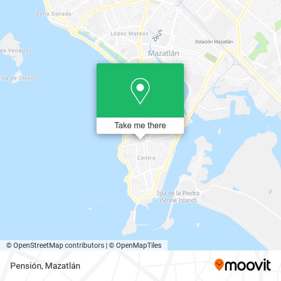 Mapa de Pensión