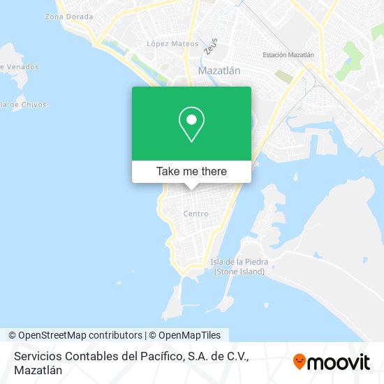Servicios Contables del Pacífico, S.A. de C.V. map