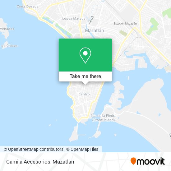 Camila Accesorios map