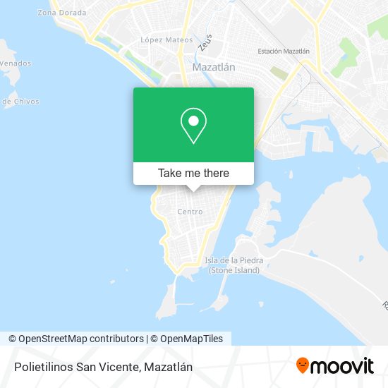 Mapa de Polietilinos San Vicente