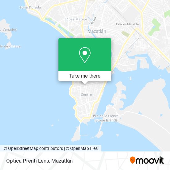 Óptica Prenti Lens map