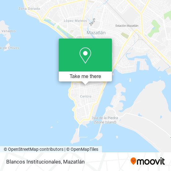 Blancos Institucionales map