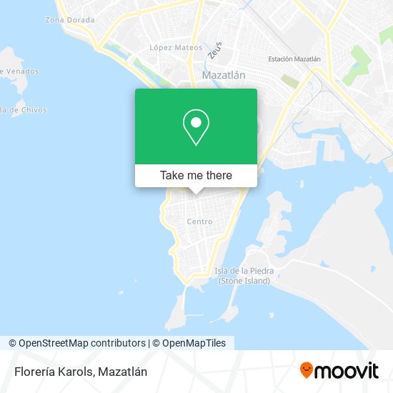 Florería Karols map