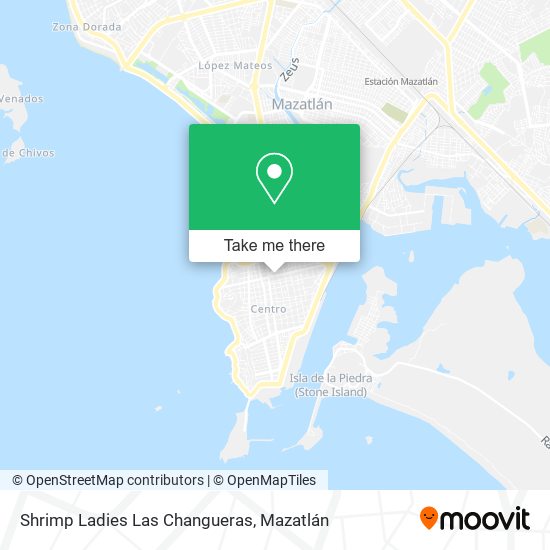 Shrimp Ladies Las Changueras map